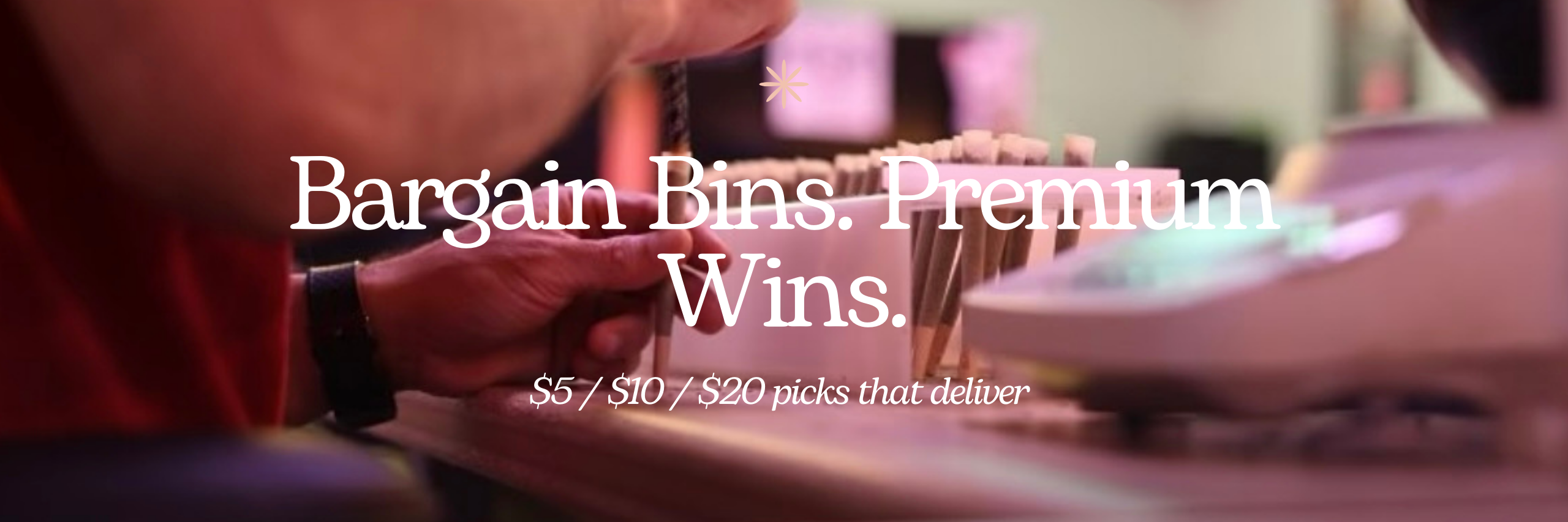 Bin banner